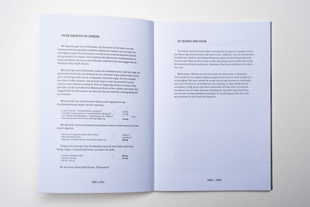Betonnen Boot Boek