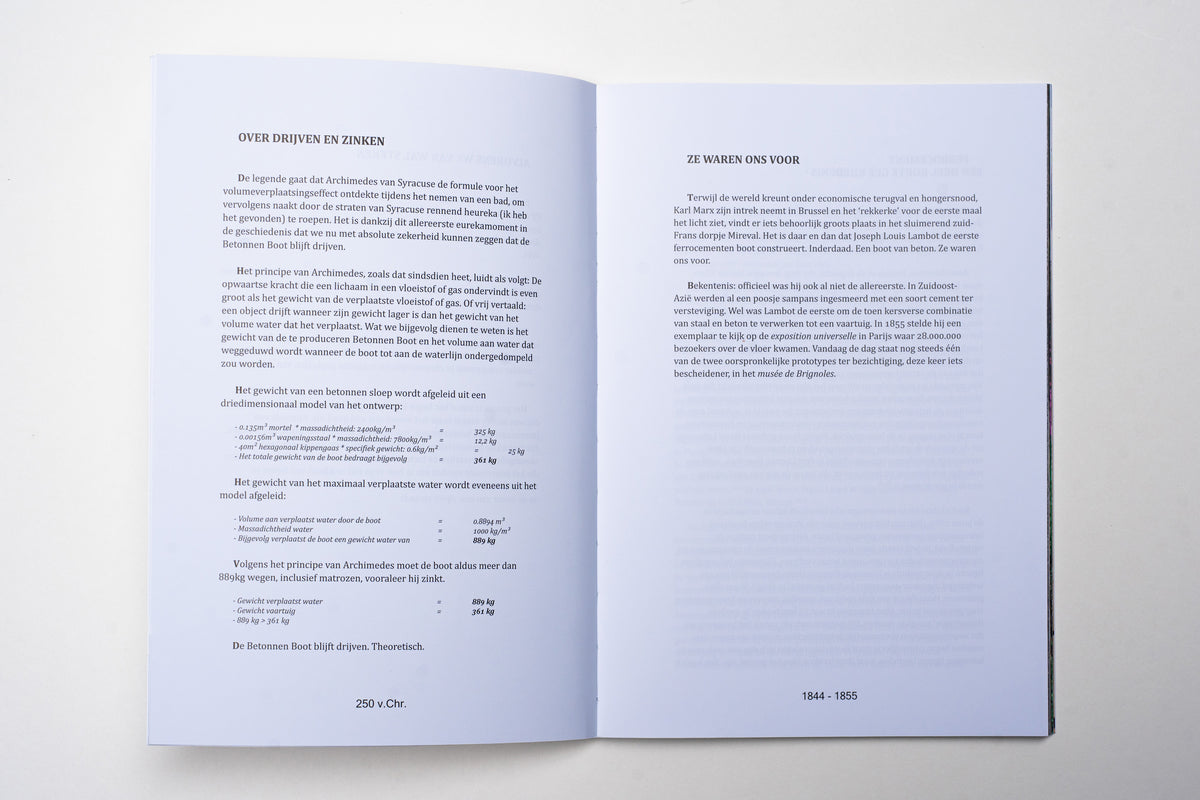Betonnen Boot Boek